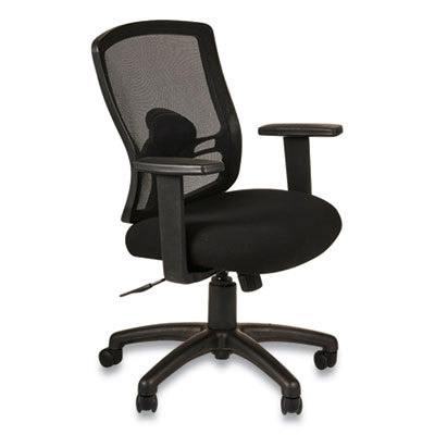 Alera Etros Series Mesh Mid-Back Petite Swivel/Tilt Chair, Supports Up to 275 lb, 17.71